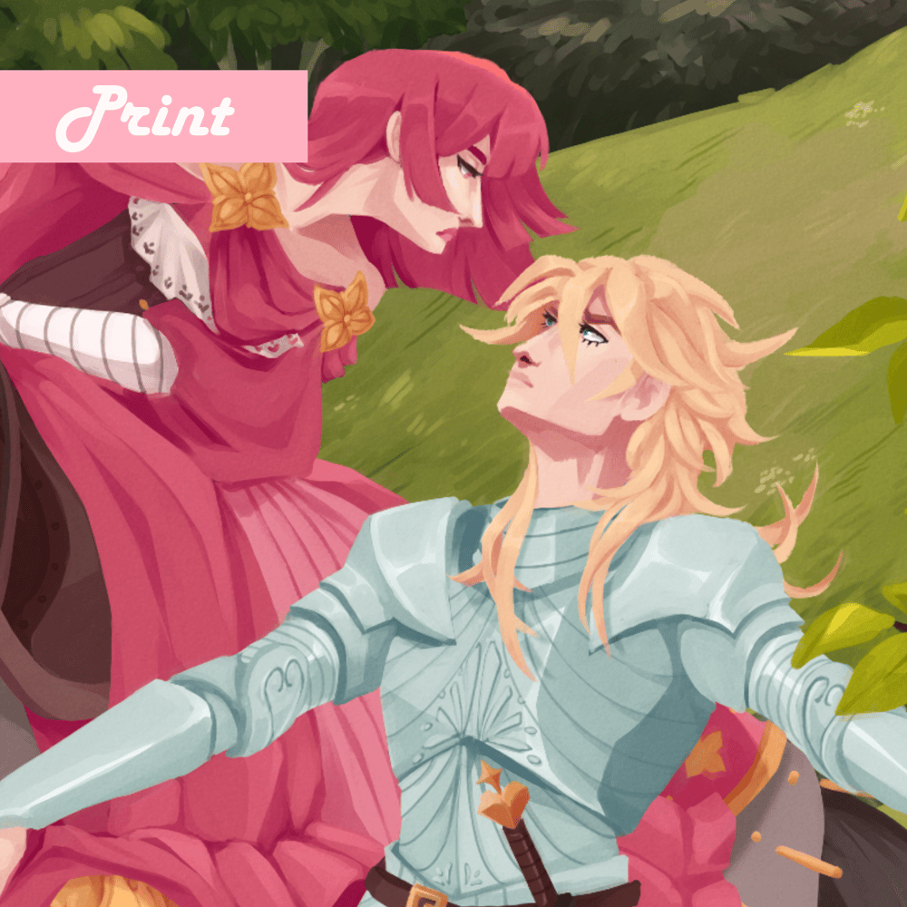 Image of La Belle Dame Sans Merci Print