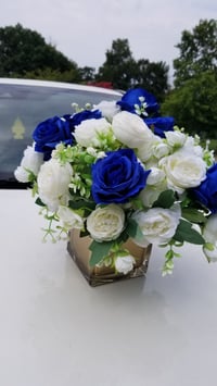 Image 3 of 20cm Low silk flower centerpieces 