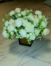 Image 4 of 20cm Low silk flower centerpieces 