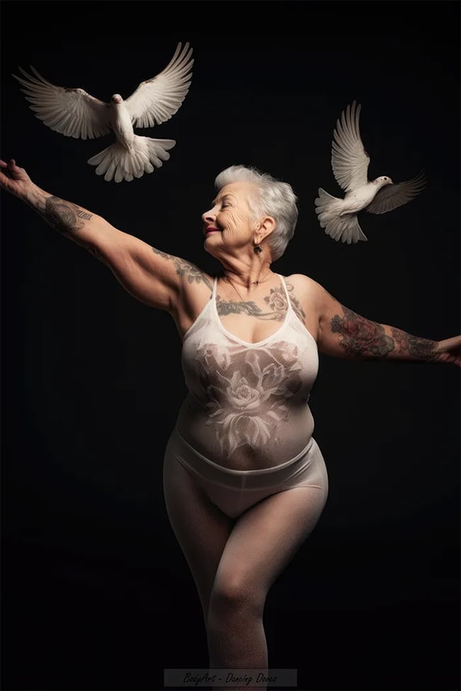 BodyArt - Dancing Doves