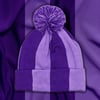 94/95 'The Lilac' Bobble Hat Without Embroidery