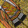 Retro 94/96 'The Goalie' Knitted Scarf (Orange)