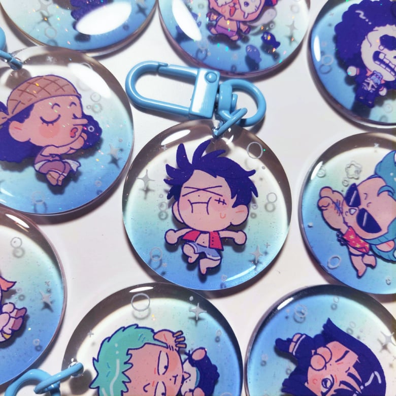 Image of [ONE PIECE] Pirates Clear Acrylic Charm