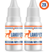 2x Lanosterol + NAC Dog Eye Drops