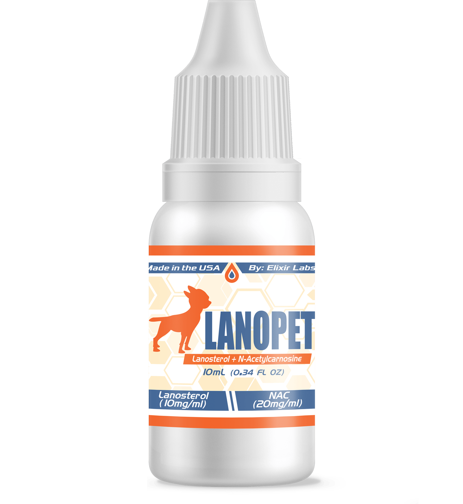 Lanosterol + NAC Dog Eye Drops LanoPet