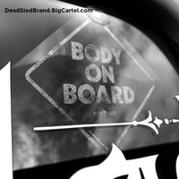 Image 3 of Body On Board Suction Cup Sign