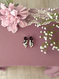 Image 3 of Mixed Pearl Clusters (Black)