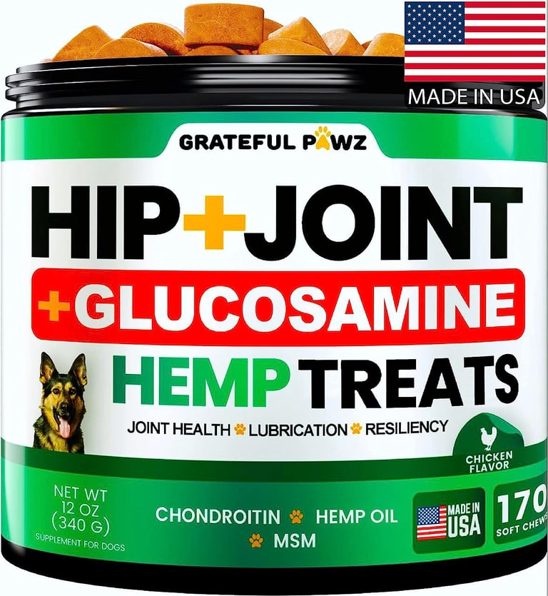 Hemp Hip and Joint Supplement for Dogs