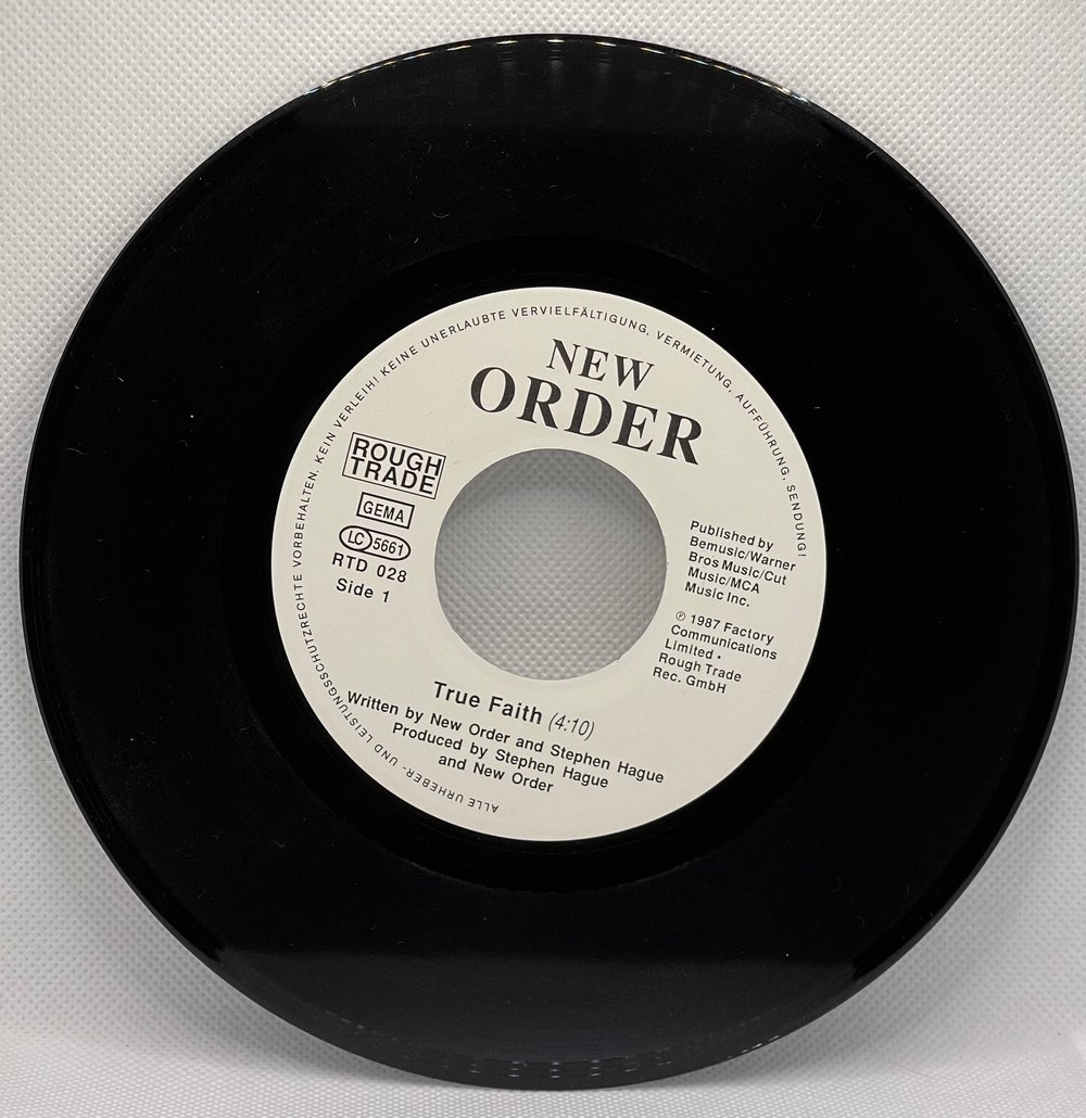 New Order - True Faith/1963 1987 7β 45rpm