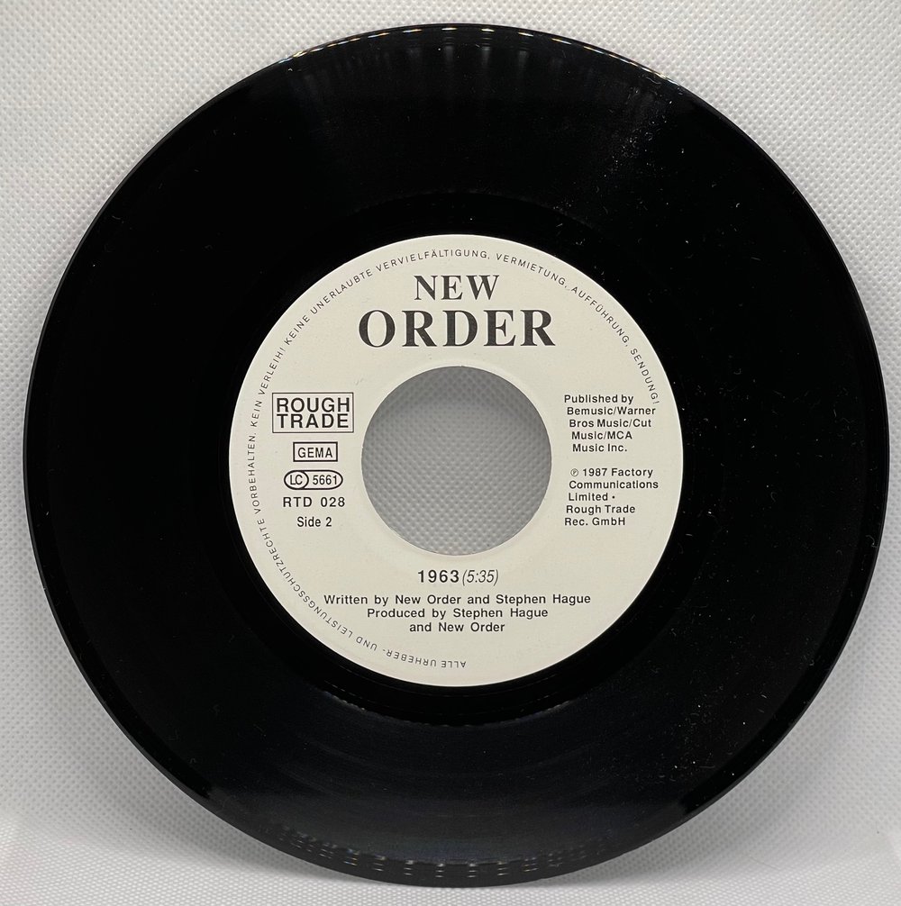 New Order - True Faith/1963 1987 7β 45rpm