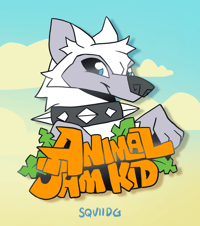 "Animal Jam Kid" Animal Jam Enamel Pin