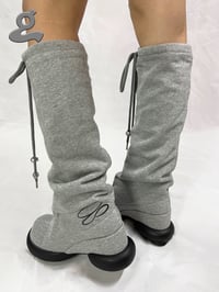 Image 2 of Printed Long Boots “HOODIE G”
