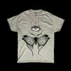 MOTH TO FLAME Hand-painted tee size L