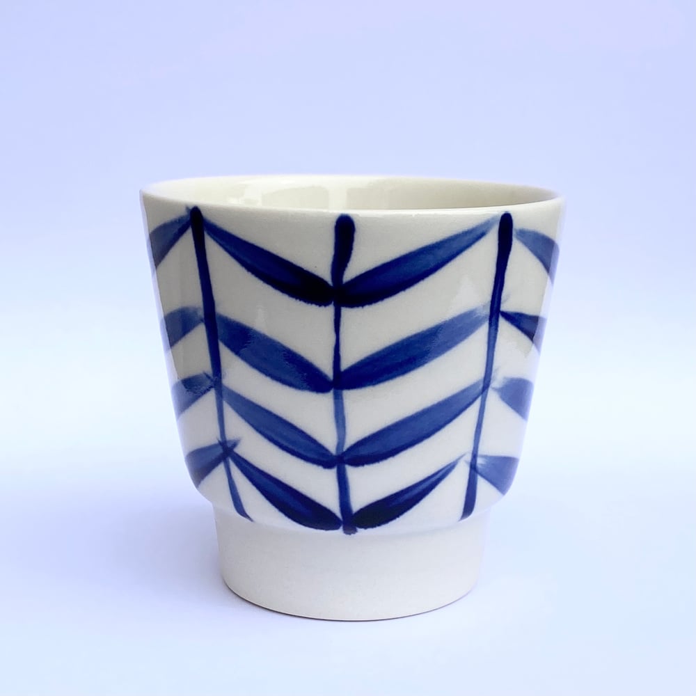 Image of Blue cup 220