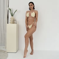 Image 1 of ECRU CROCHET LILLY BIKINI SET