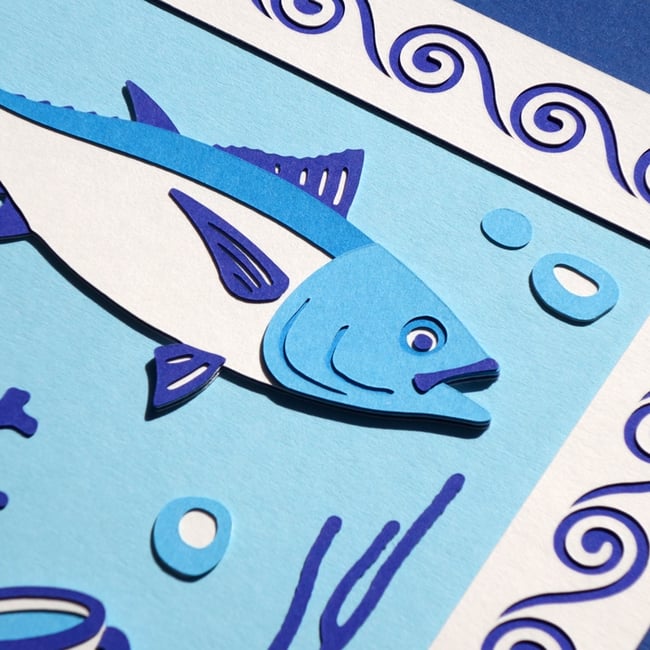 Le thon rouge - pièce unique