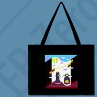 Image 1 of Shopping Bag Canvas - Roma Style BG (EBZ017)