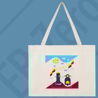 Image 2 of Shopping Bag Canvas - Roma Style BG (EBZ017)