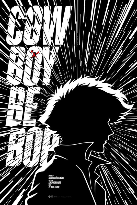 Image of Cowboy Bebop (Starburst) English Poster