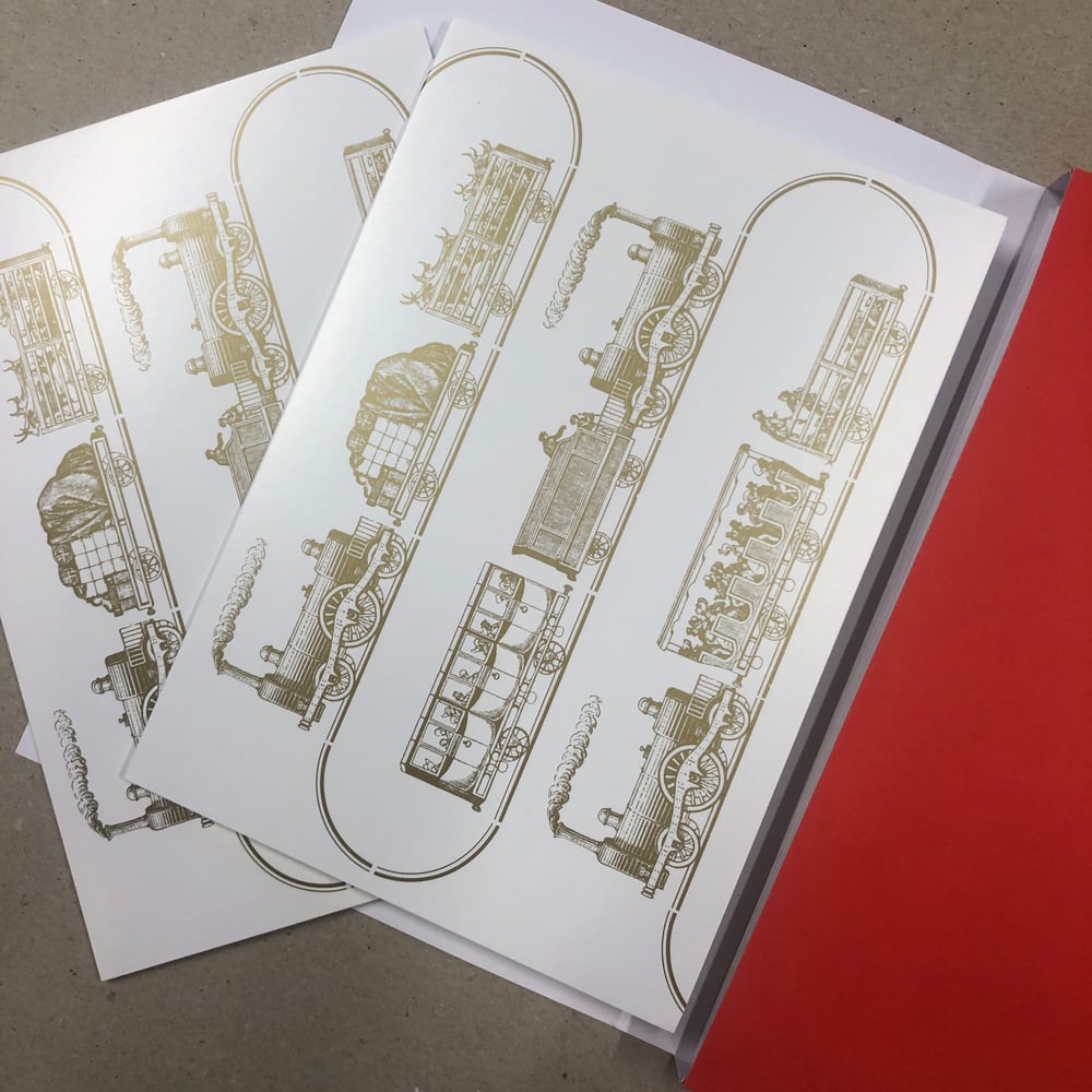 Image of Luxury Train Notecards: Pack of 8 with envelopes