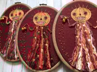 Image 4 of Festive Enoch Pumpkin King Embroidery 5x7 Inch Hoop