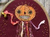 Image 5 of Festive Enoch Over the Garden Wall Embroidery 5x7 Inch Hoop