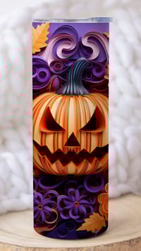 Image 2 of Jack-O-Lantern 3D Tumbler