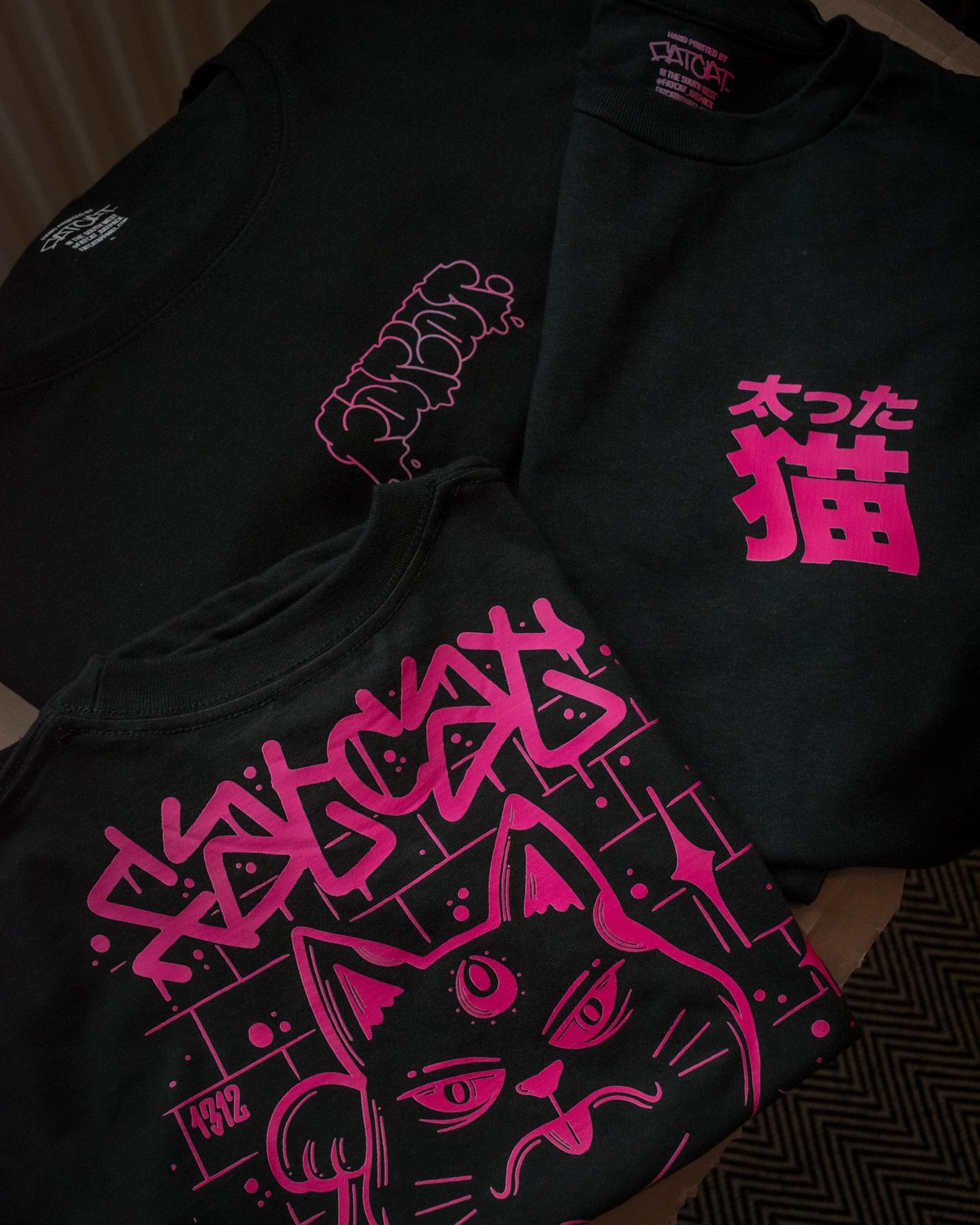 Image of Lucky Cat Fluoro Pink