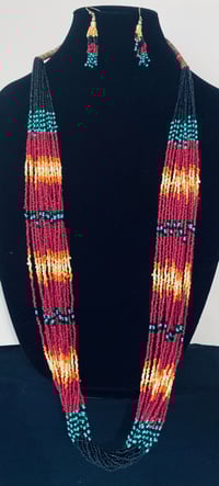 Image 1 of Tribal Diva Beaded Set