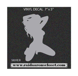 Image of Sexy Mudflap Girl Vinyl Decal
