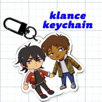 klance 2.5in acrylic keychain