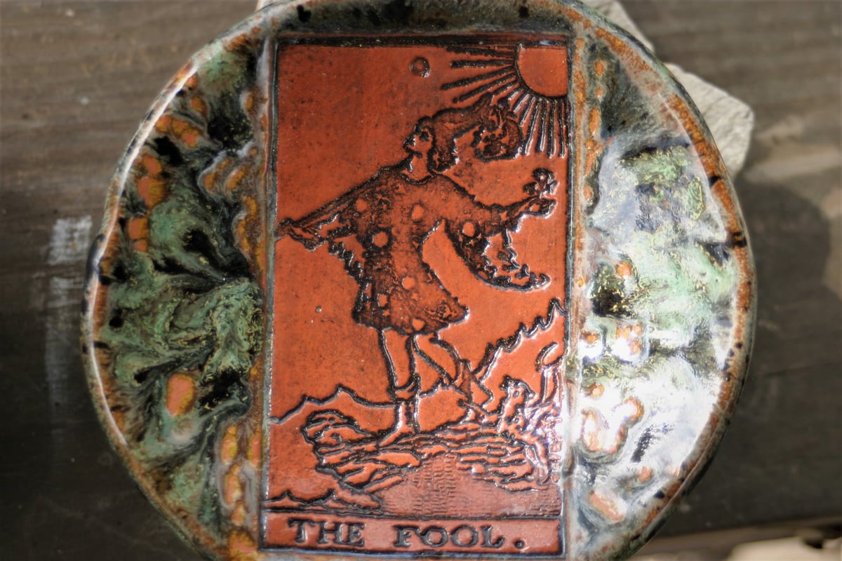 The Fool Tarot Bowl