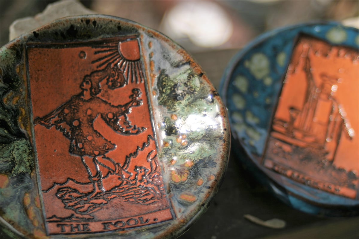 The Fool Tarot Bowl