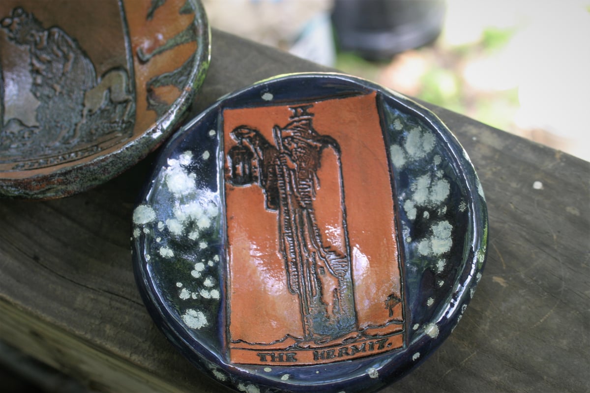 The Hermit Tarot Bowl