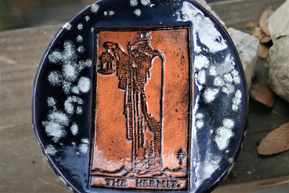 The Hermit Tarot Bowl