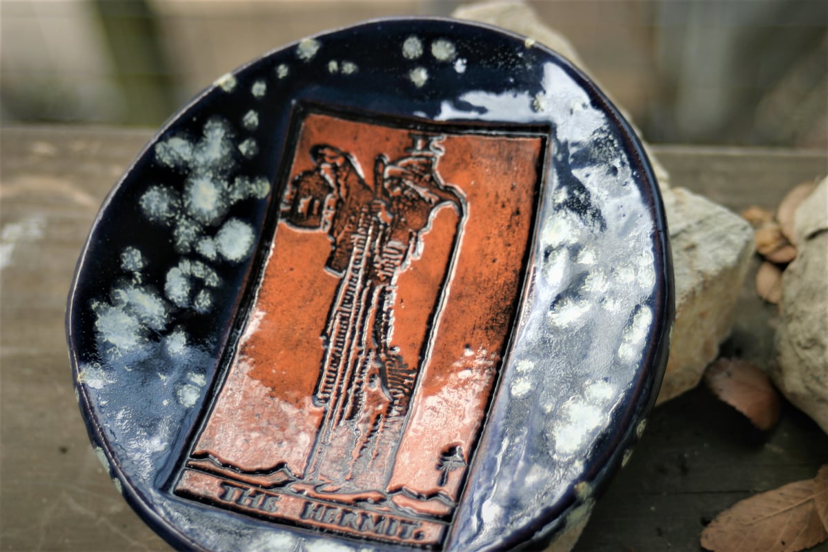 The Hermit Tarot Bowl