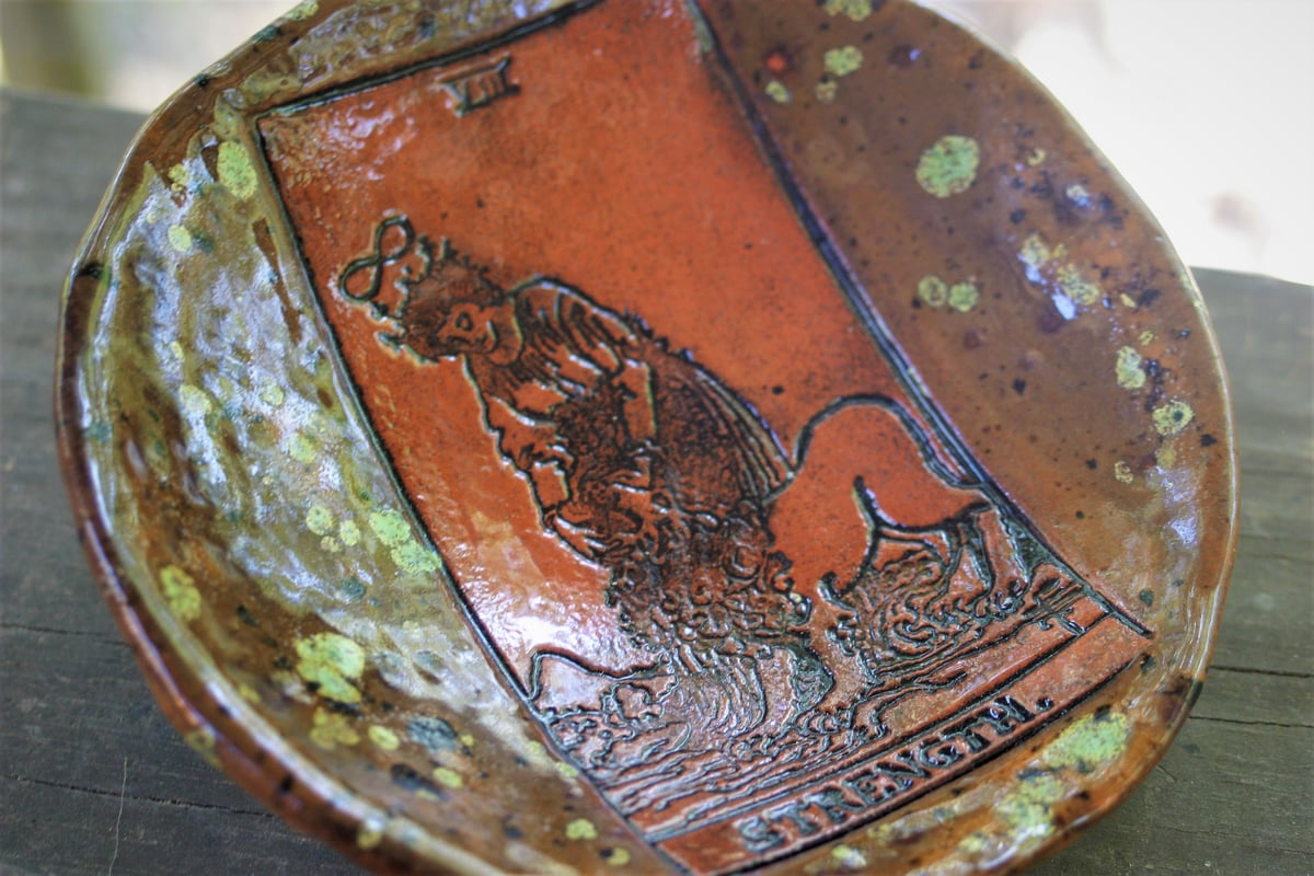 Strength Tarot Bowl