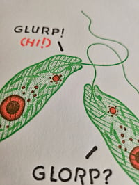 Image 3 of Glurp! Glorp? greeting card (2nd edition)