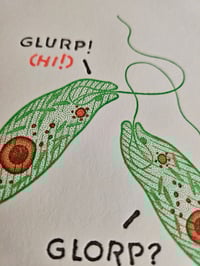 Image 3 of Glurp! Glorp? / greeting card (2nd edition)
