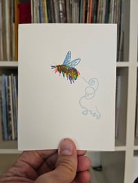 Image 1 of Buzz Buzz greeting card (2nd edition)