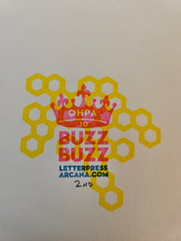 Image 4 of Buzz Buzz greeting card (2nd edition)