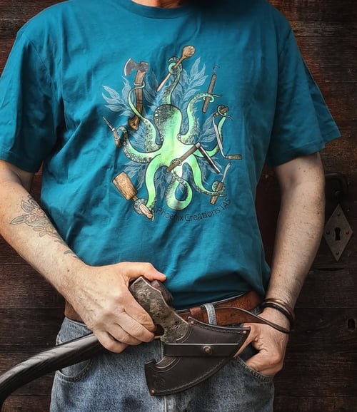 Image of Spooncarving Octopus T-Shirts 