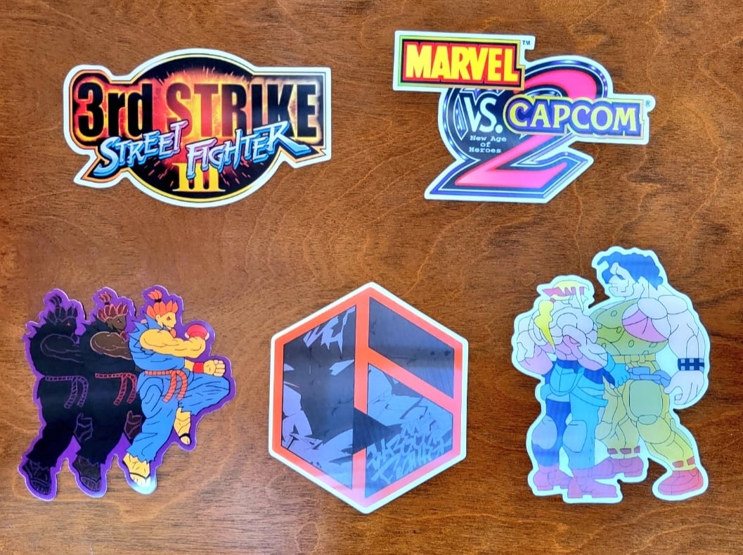 Image of 3D Vinyl Lenticular Stickers  Series 