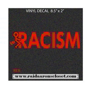 Image of Fvck Racism Vinyl Decal