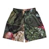 Veggie Camo cut and sew mesh shorts