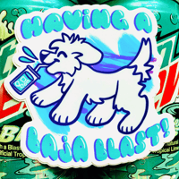 Image 2 of Having a Baja Blast Sticker