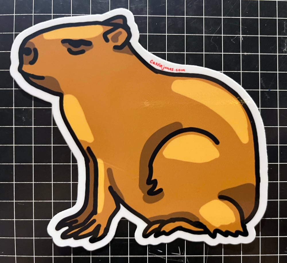 Image of Capybara Sticker