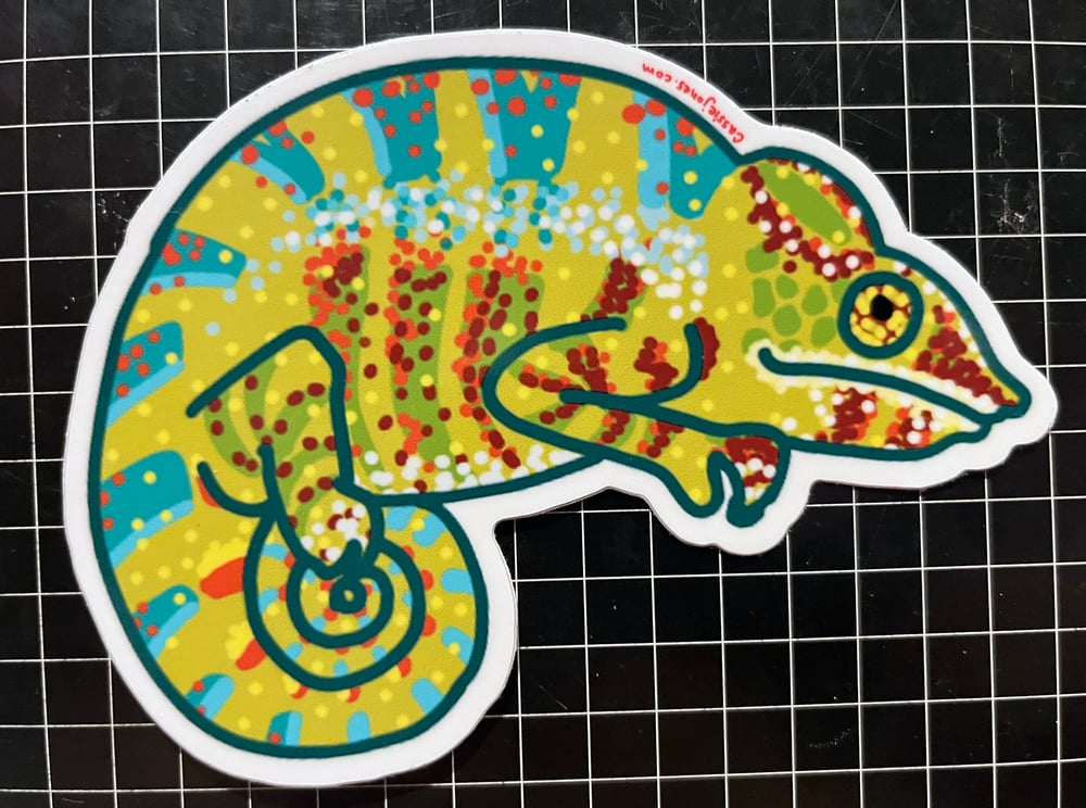 Image of Chameleon Sticker