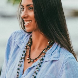 Cats Eye & Tahitian Pearl Eden Necklace