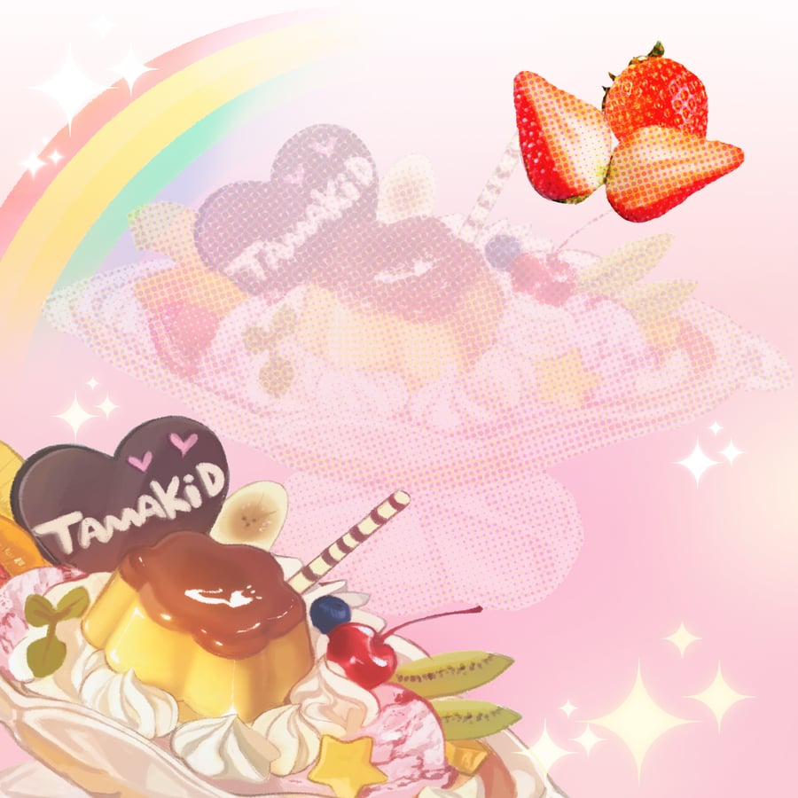 Image of Pudding Parfait Sticky Notes